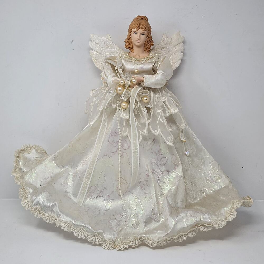 Vintage Angel Christmas Tree Topper - Picture 1 of 7
